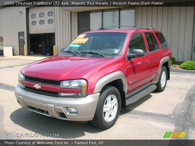 2003 Chevrolet TrailBlazer LTZ 4x4 in Majestic Red Metallic