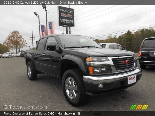 2010 GMC Canyon SLE Crew Cab 4x4 in Onyx Black