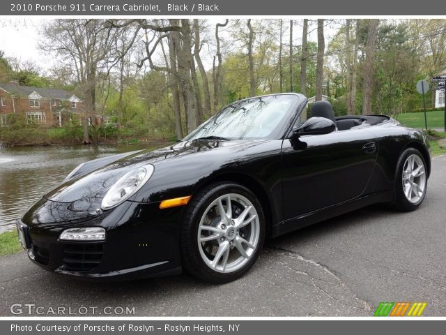 2010 Porsche 911 Carrera Cabriolet in Black