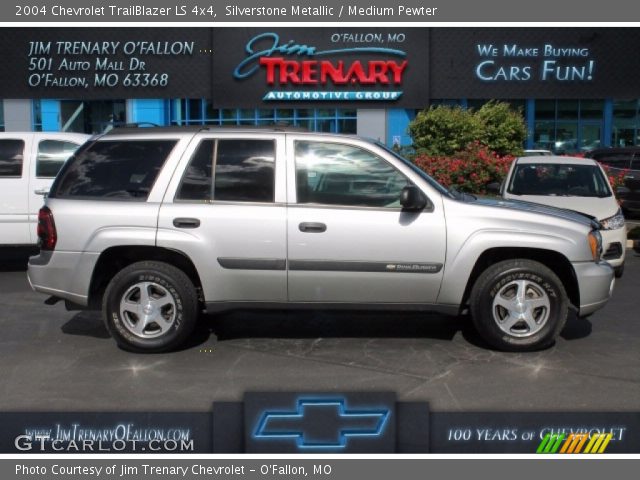 2004 Chevrolet TrailBlazer LS 4x4 in Silverstone Metallic