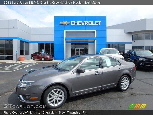 2012 Ford Fusion SEL V6 in Sterling Grey Metallic