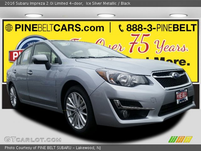 2016 Subaru Impreza 2.0i Limited 4-door in Ice Silver Metallic