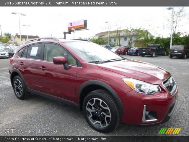 2016 Subaru Crosstrek 2.0i Premium in Venetian Red Pearl