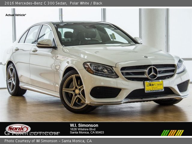 2016 Mercedes-Benz C 300 Sedan in Polar White