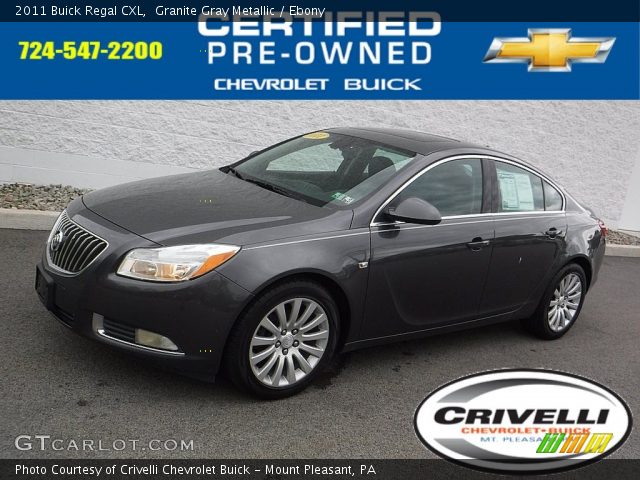 2011 Buick Regal CXL in Granite Gray Metallic