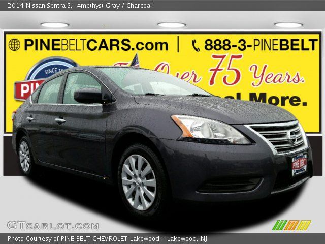 2014 Nissan Sentra S in Amethyst Gray