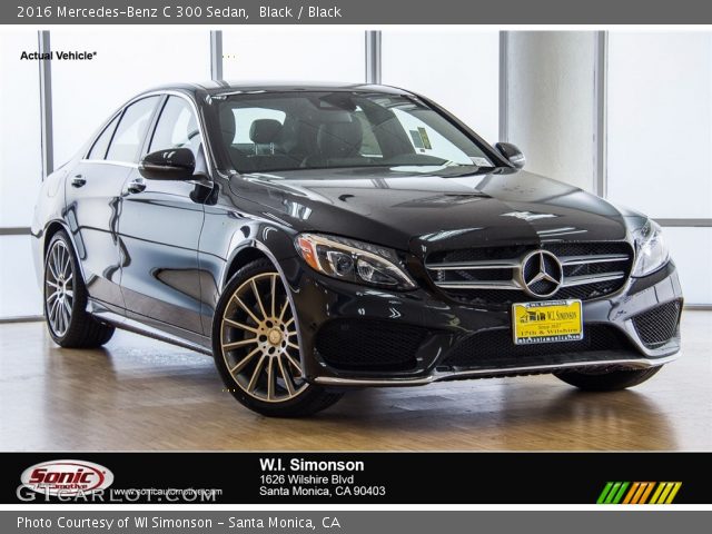 2016 Mercedes-Benz C 300 Sedan in Black