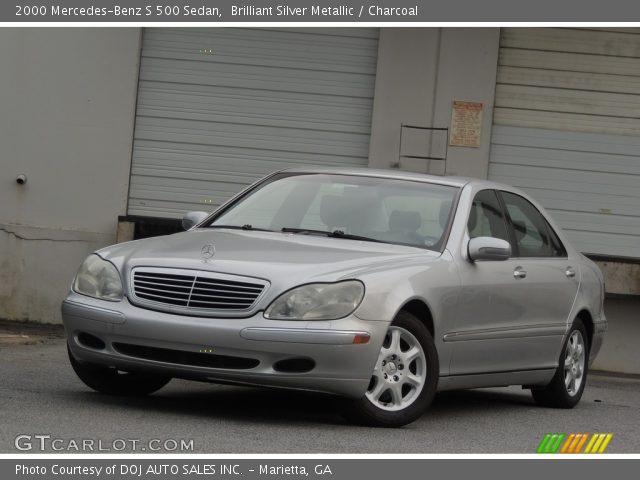 2000 Mercedes-Benz S 500 Sedan in Brilliant Silver Metallic