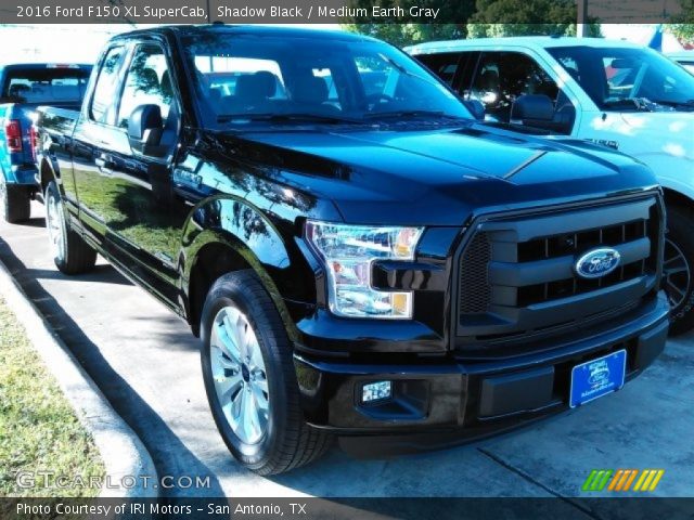 2016 Ford F150 XL SuperCab in Shadow Black