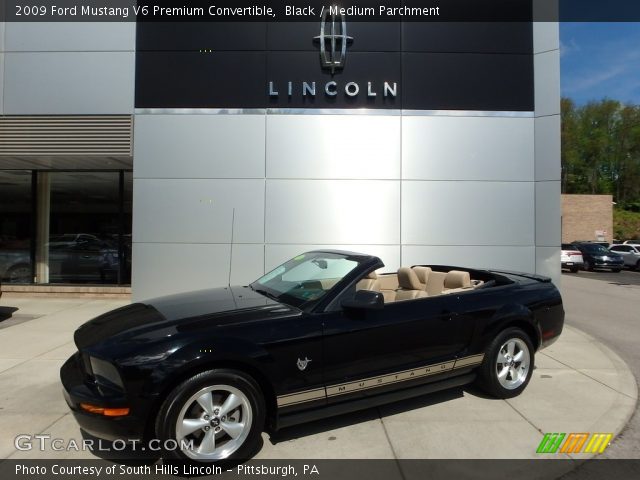 2009 Ford Mustang V6 Premium Convertible in Black