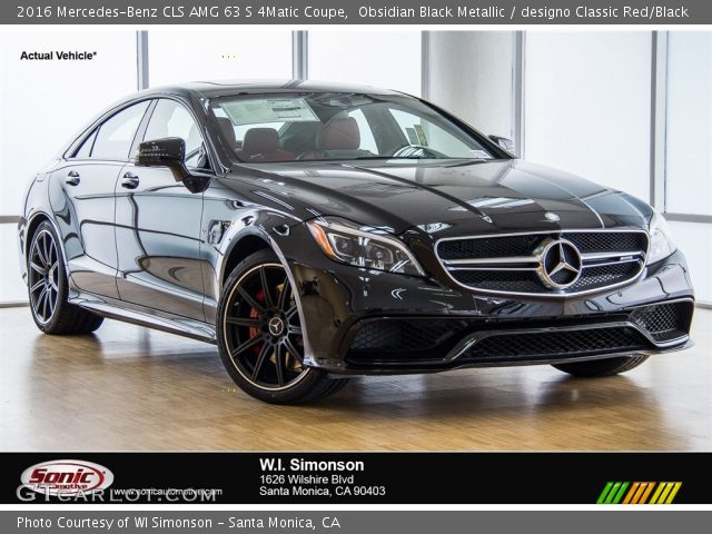 2016 Mercedes-Benz CLS AMG 63 S 4Matic Coupe in Obsidian Black Metallic