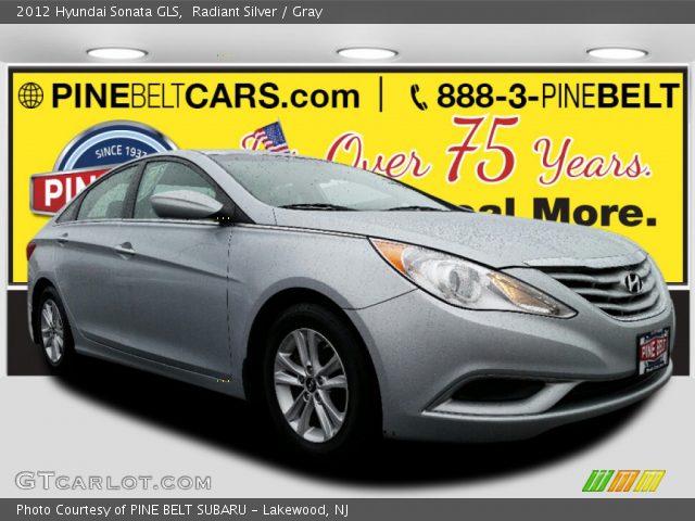 2012 Hyundai Sonata GLS in Radiant Silver