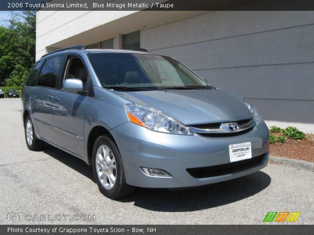 2006 Toyota Sienna Limited in Blue Mirage Metallic