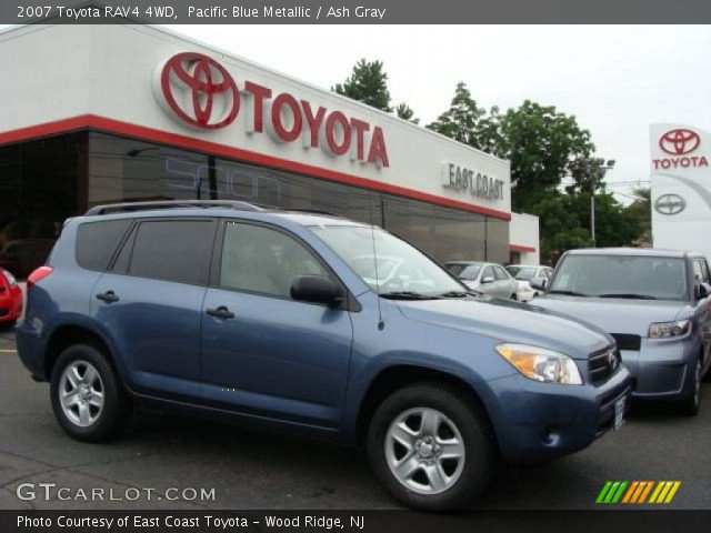 2007 Toyota RAV4 4WD in Pacific Blue Metallic
