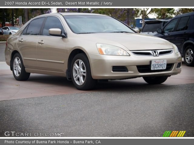 2007 Honda Accord EX-L Sedan in Desert Mist Metallic