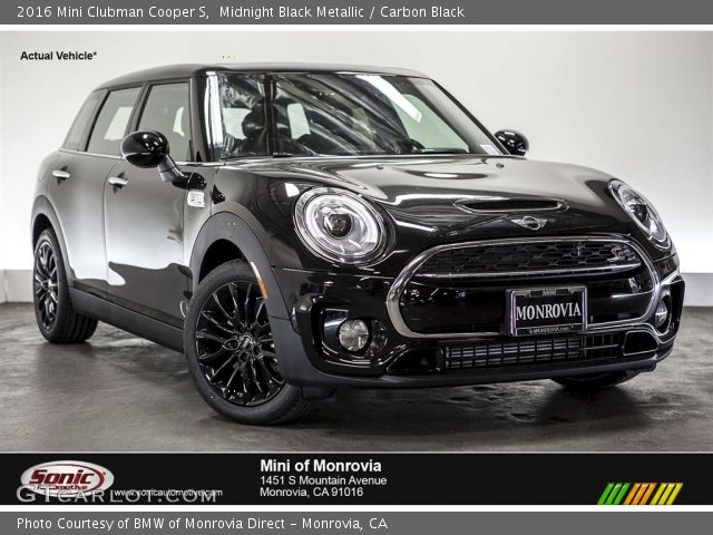 2016 Mini Clubman Cooper S in Midnight Black Metallic