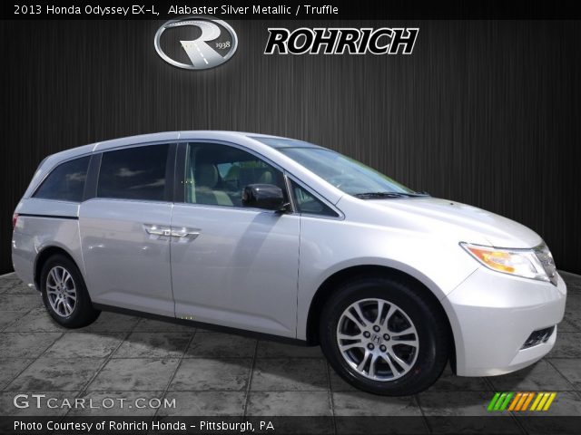 2013 Honda Odyssey EX-L in Alabaster Silver Metallic