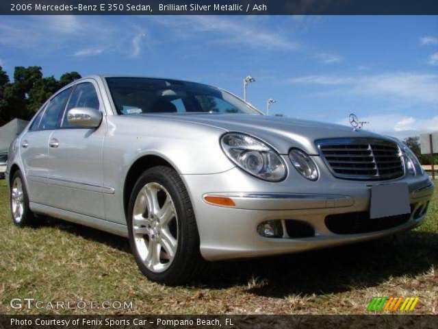 2006 Mercedes-Benz E 350 Sedan in Brilliant Silver Metallic