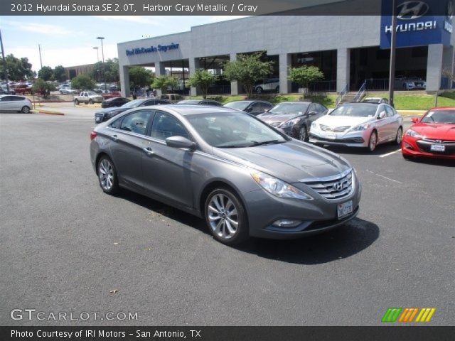 2012 Hyundai Sonata SE 2.0T in Harbor Gray Metallic