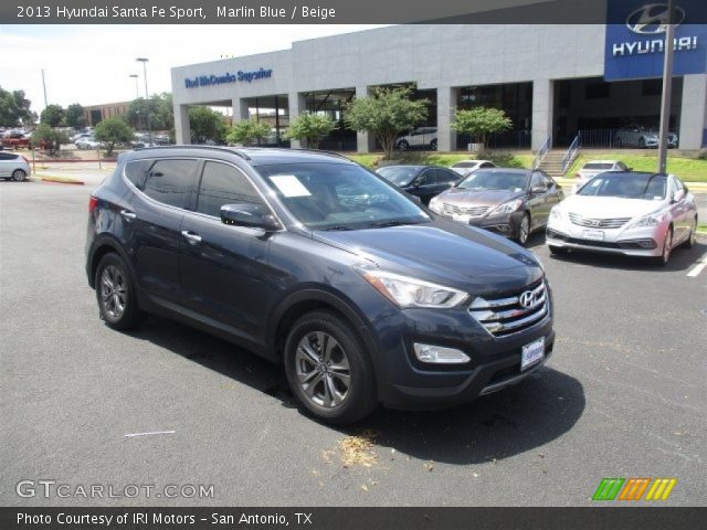 2013 Hyundai Santa Fe Sport in Marlin Blue