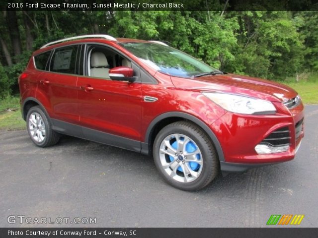 2016 Ford Escape Titanium in Sunset Metallic