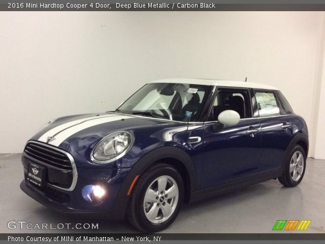 2016 Mini Hardtop Cooper 4 Door in Deep Blue Metallic