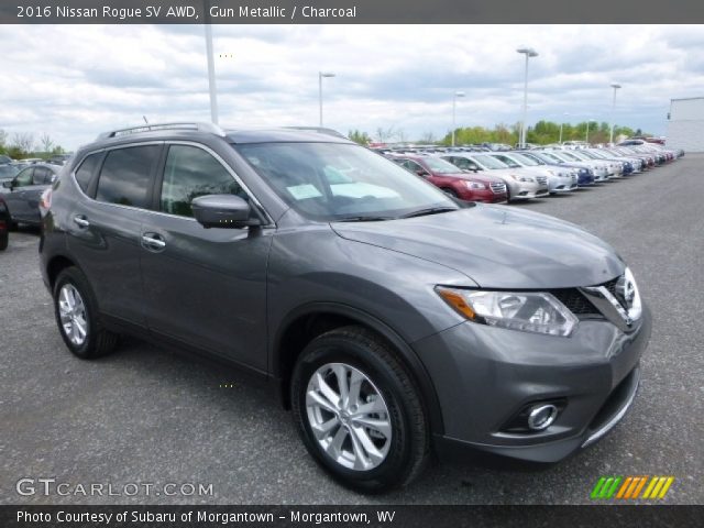 2016 Nissan Rogue SV AWD in Gun Metallic
