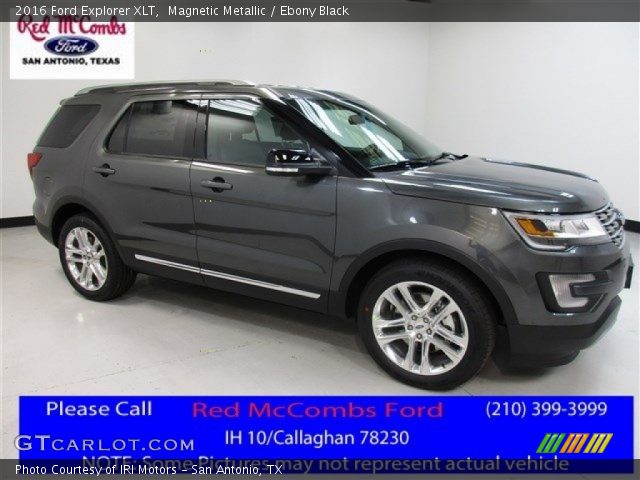 2016 Ford Explorer XLT in Magnetic Metallic