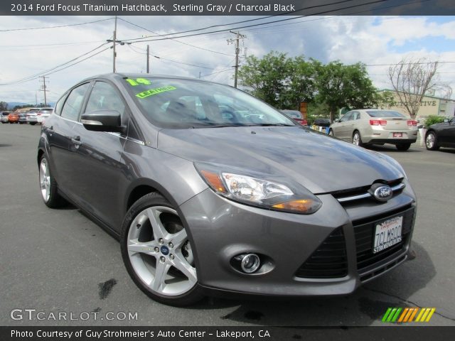 2014 Ford Focus Titanium Hatchback in Sterling Gray