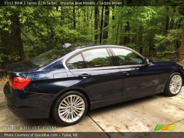 2013 BMW 3 Series 328i Sedan in Imperial Blue Metallic