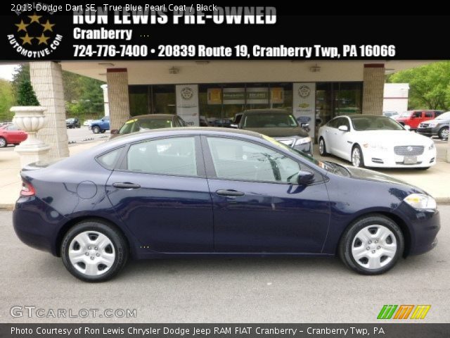 2013 Dodge Dart SE in True Blue Pearl Coat