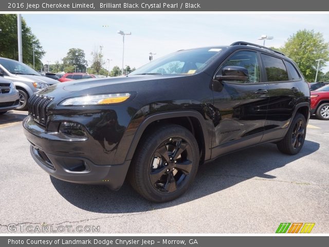 2016 Jeep Cherokee Limited in Brilliant Black Crystal Pearl