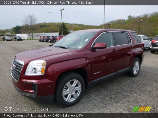 2016 GMC Terrain SLE AWD in Crimson Red Tintcoat