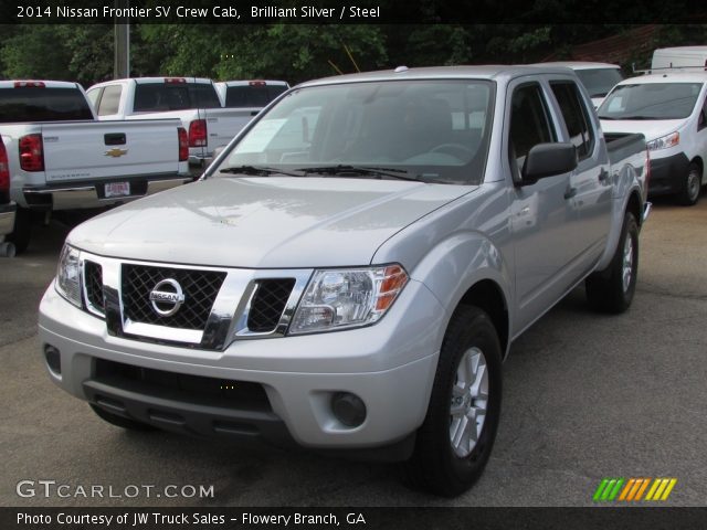 2014 Nissan Frontier SV Crew Cab in Brilliant Silver
