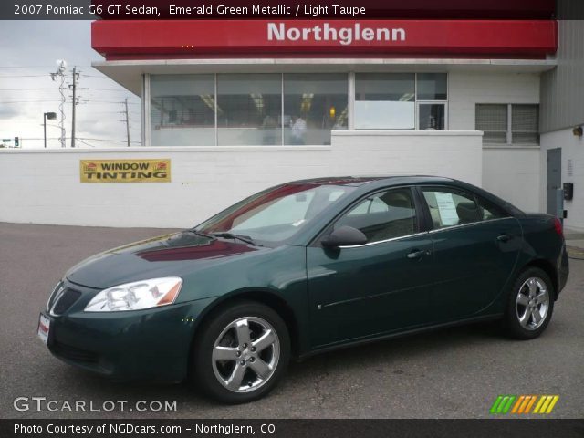 2007 Pontiac G6 GT Sedan in Emerald Green Metallic