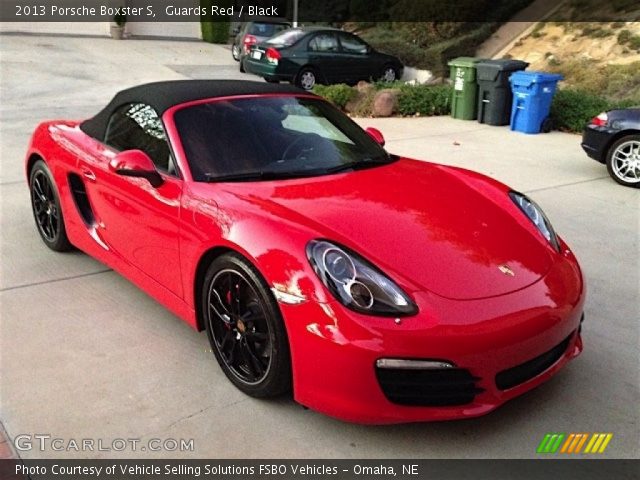2013 Porsche Boxster S in Guards Red