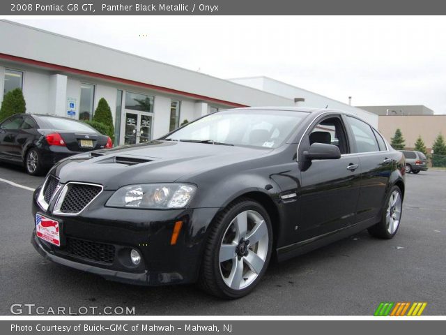 2008 Pontiac G8 GT in Panther Black Metallic