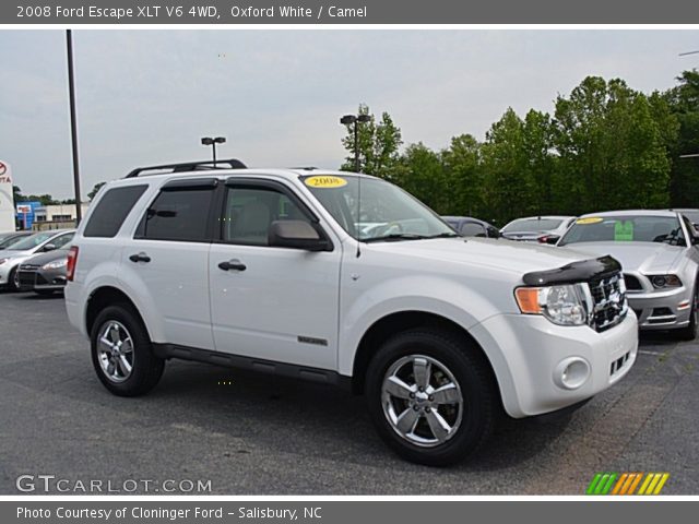 2008 Ford Escape XLT V6 4WD in Oxford White