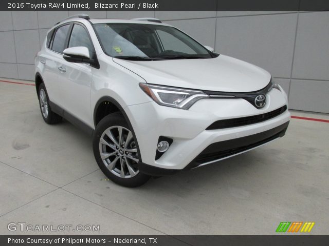 2016 Toyota RAV4 Limited in Blizzard Pearl
