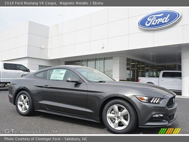 2016 Ford Mustang V6 Coupe in Magnetic Metallic