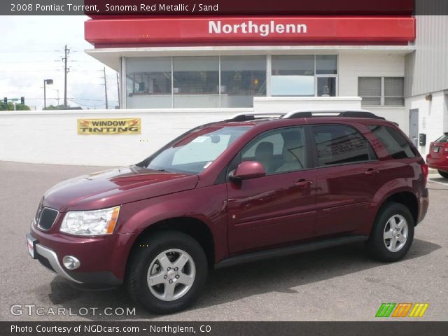 2008 Pontiac Torrent  in Sonoma Red Metallic