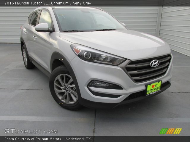 2016 Hyundai Tucson SE in Chromium Silver