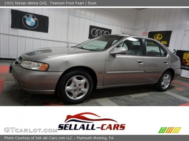 2001 Nissan Altima GXE in Titanium Frost Pearl