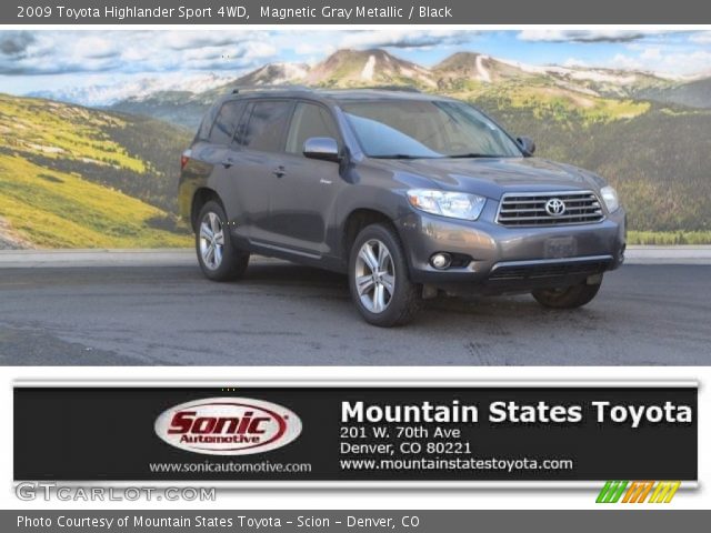 2009 Toyota Highlander Sport 4WD in Magnetic Gray Metallic
