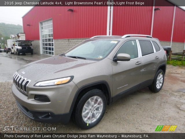 2016 Jeep Cherokee Latitude 4x4 in Light Brownstone Pearl