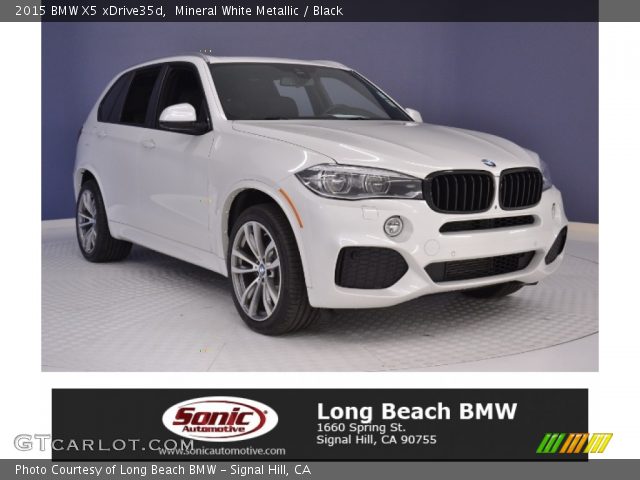 2015 BMW X5 xDrive35d in Mineral White Metallic