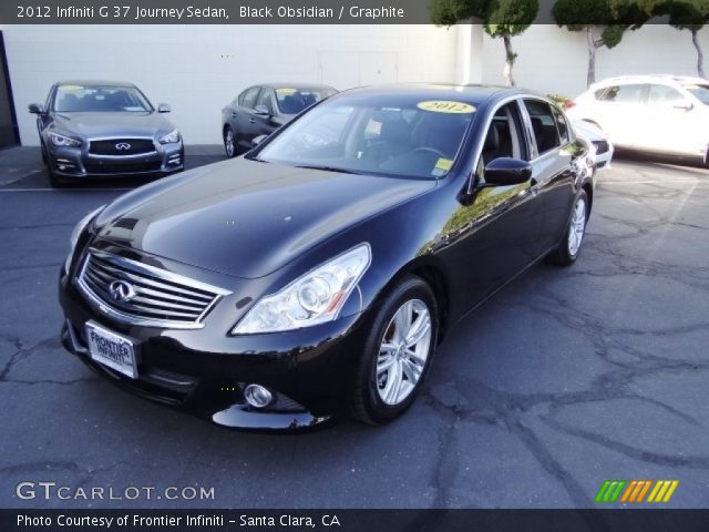 2012 Infiniti G 37 Journey Sedan in Black Obsidian