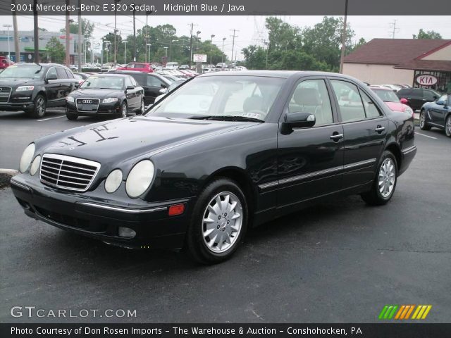 2001 Mercedes-Benz E 320 Sedan in Midnight Blue