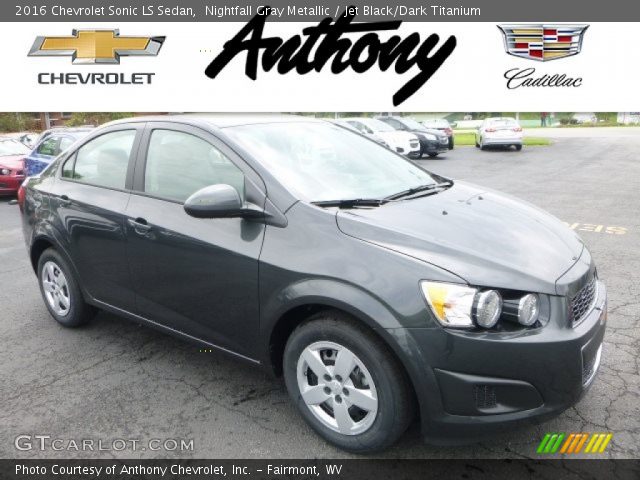 2016 Chevrolet Sonic LS Sedan in Nightfall Gray Metallic