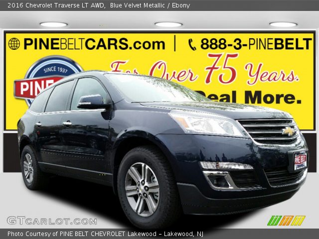 2016 Chevrolet Traverse LT AWD in Blue Velvet Metallic